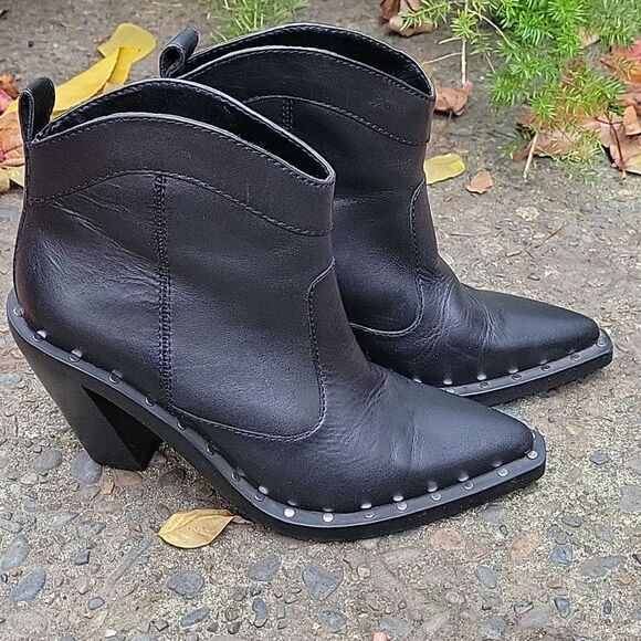Rebecca Mincoff  Nanine Western Cowboy  Women's Boots Size US 6.5 - Picture 1 of 11